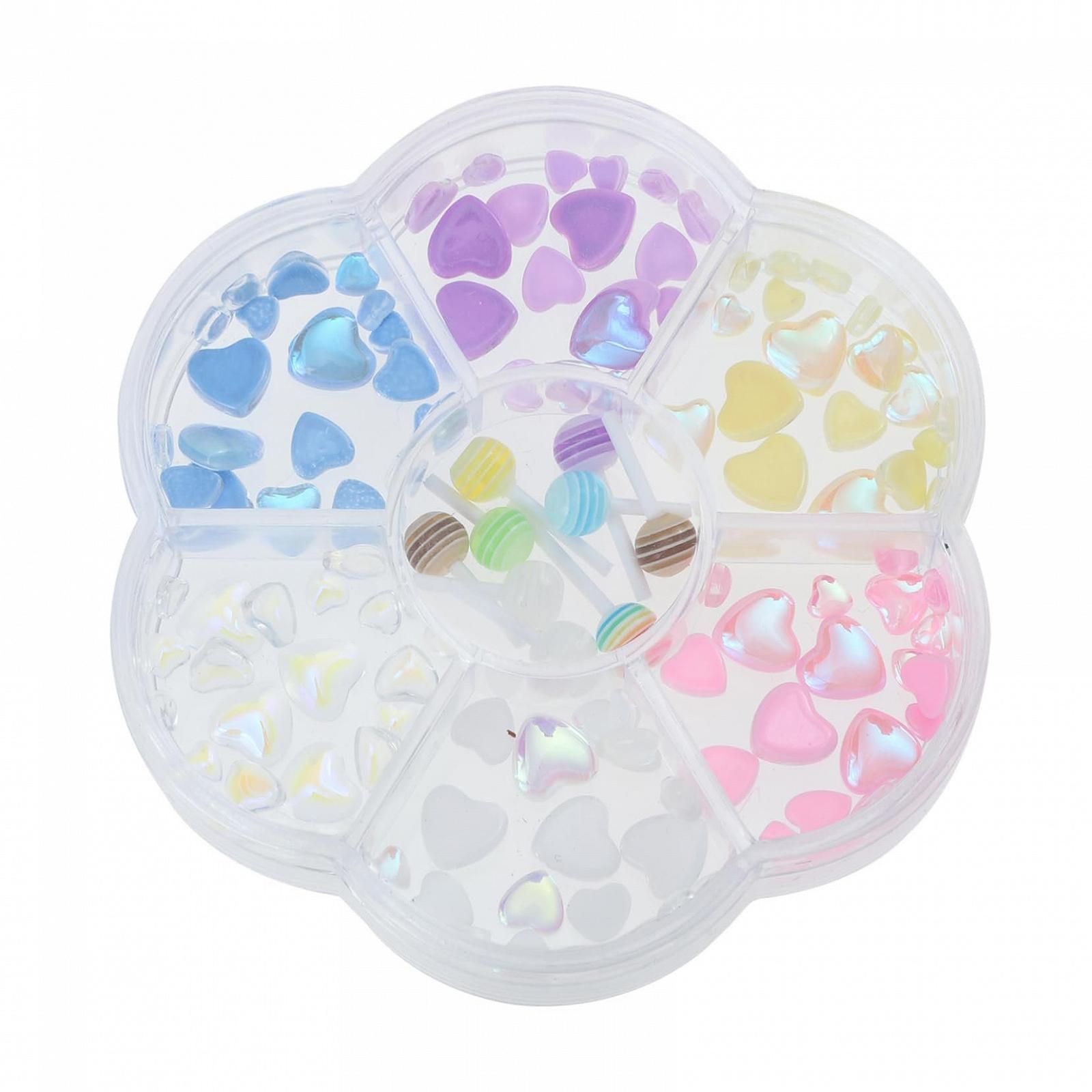 Украшения для ногтей Сердце FRCOLOR Набор 3 шт. Смола Камни Характеристики, фото №1 Украшения для ногтей Сердце FRCOLOR Набор 3 шт. Смола Камни Характеристики, фото №1