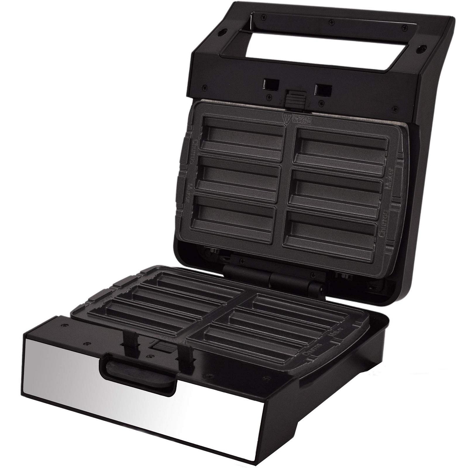 Аппарат для пончиков Syntrox Germany MM-1400W с пластинами для чуррос, фото №8