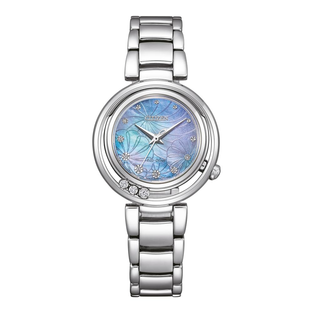 Часы Citizen EM1110-81N, серебряный, Браслет, фото №1