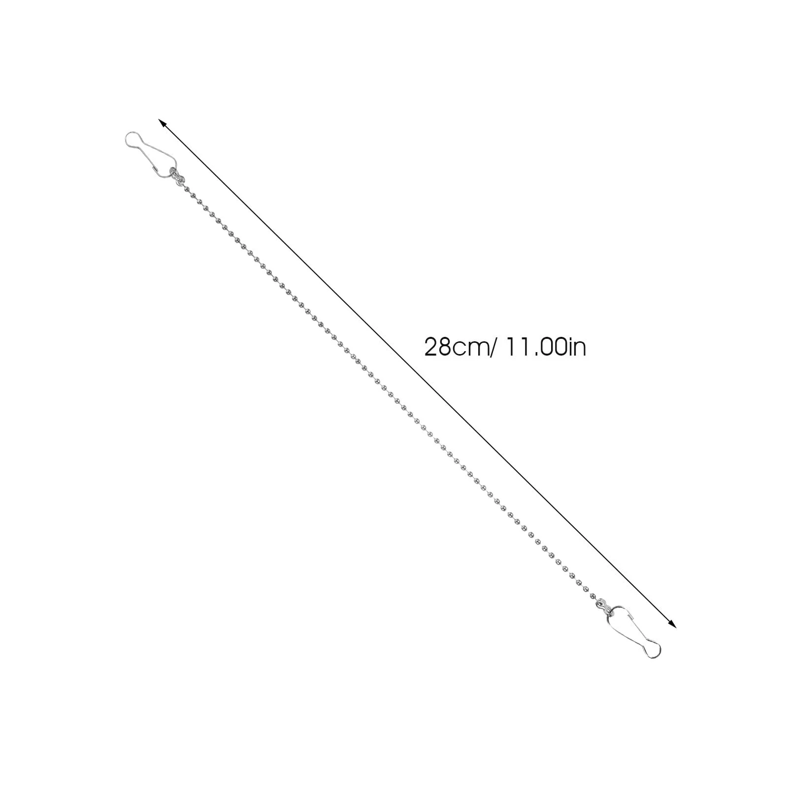 Набір ланцюгів для підвісних кашпо та вивісок 28C Нержавіюча сталь з гачками, фото №7 Набір ланцюгів для підвісних кашпо та вивісок 28C Нержавіюча сталь з гачками, фото №7