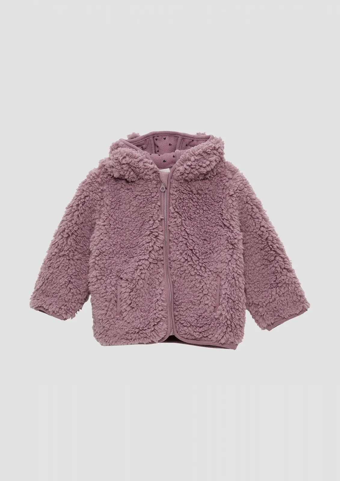 Плюшевая куртка Teddy s.Oliver Unisex Baby с ушками, фото №3 Плюшевая куртка Teddy s.Oliver Unisex Baby с ушками, фото №3