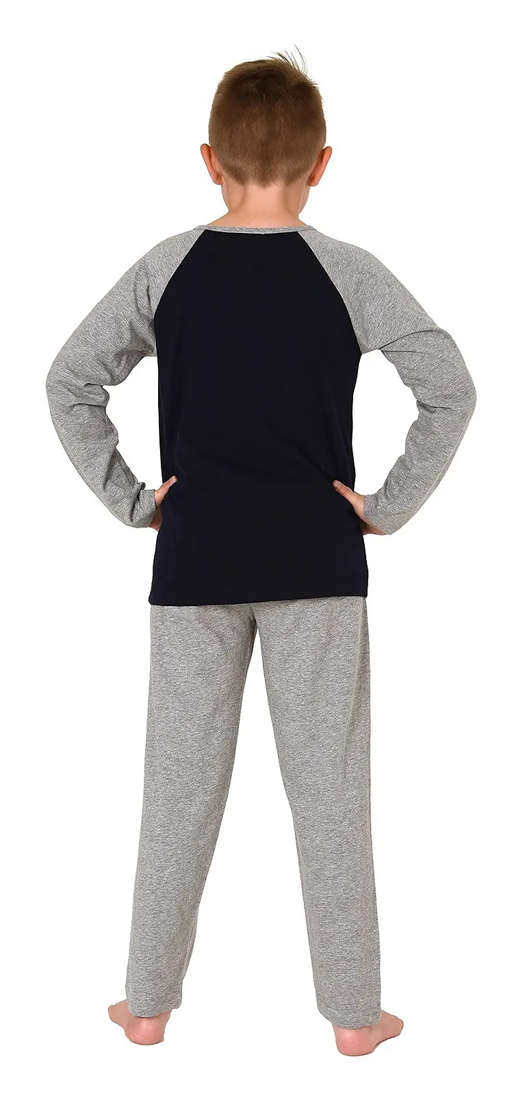 Піжама Normann-Wäschefabrik для хлопчиків, з довгими рукавами, фото №3