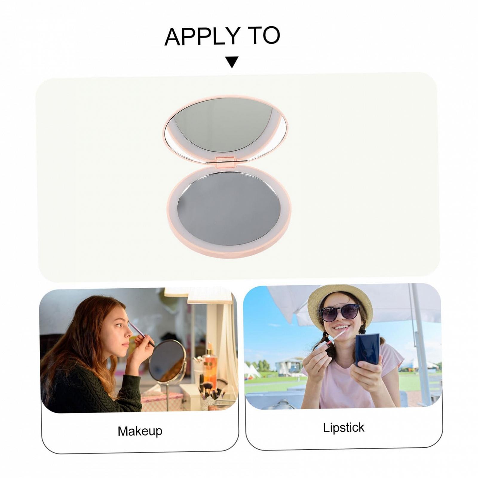 Зеркало Angoily 4 Sätze Schminkspiegel Компактное косметическое зеркало Откидное ABS, фото №7 Зеркало Angoily 4 Sätze Schminkspiegel Компактное косметическое зеркало Откидное ABS, фото №7