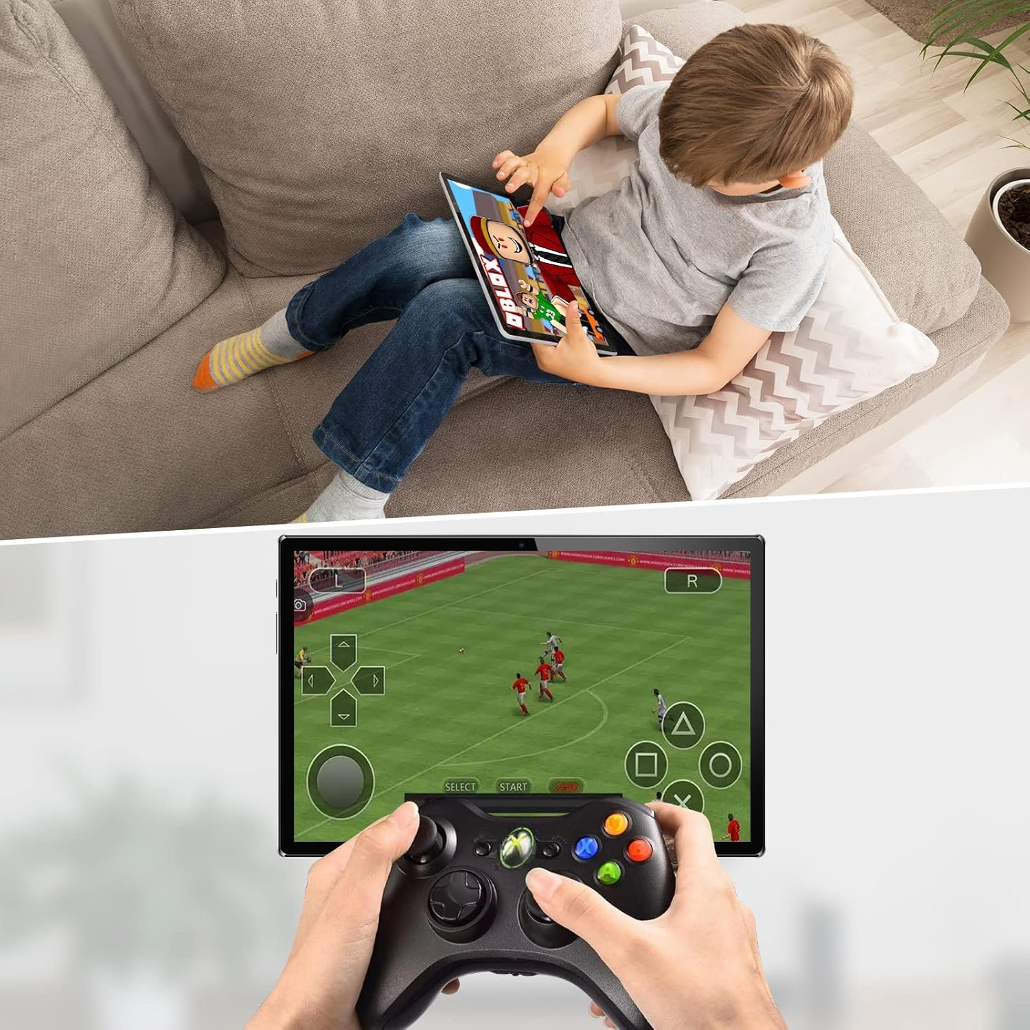 Планшет 10.1" Brillar T16 6/128GB 8 ядер Android 12 6000mAh Чорний, фото №6