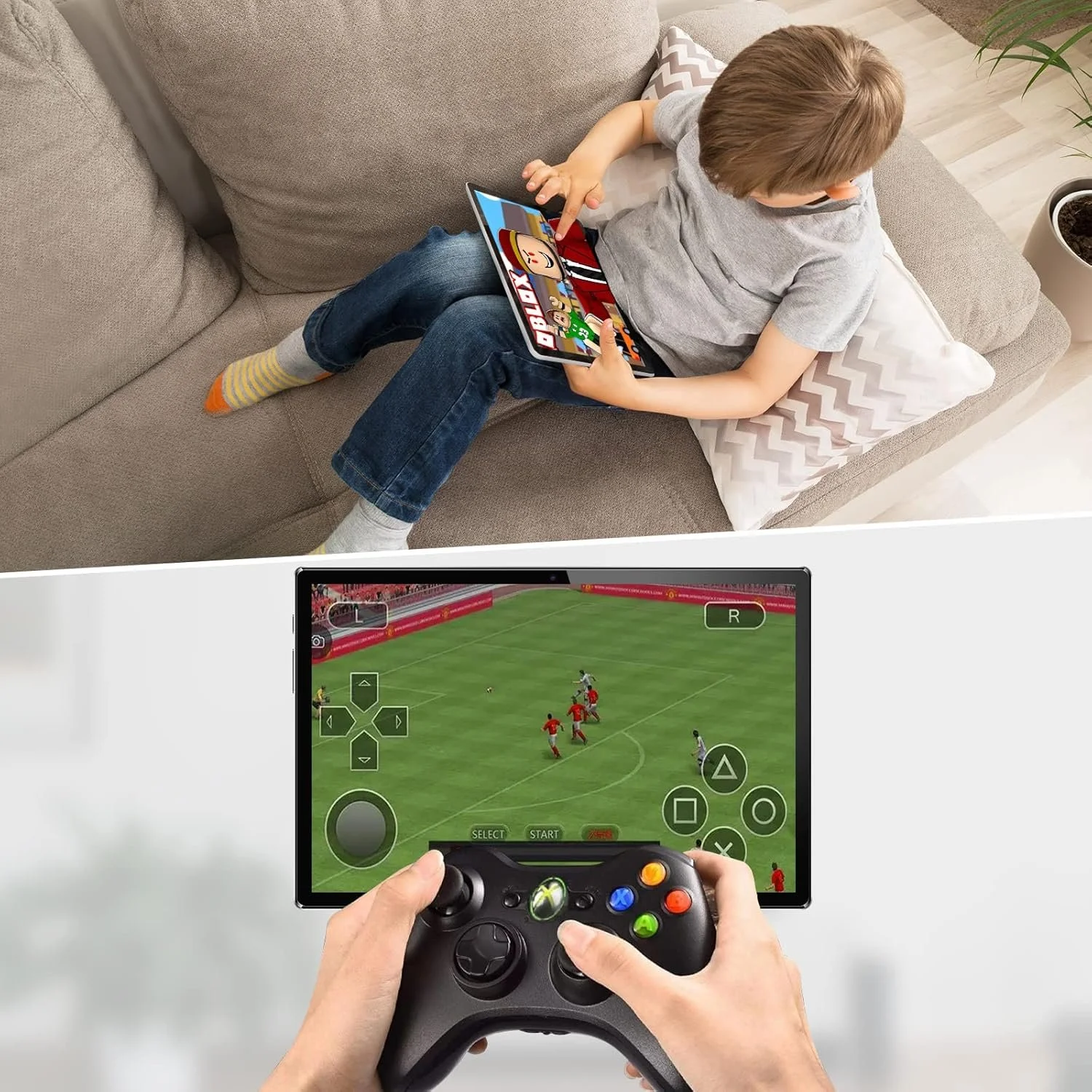 Планшет 10.1" Brillar T16 6/128GB 8 ядер Android 12 6000mAh Чорний, фото №6