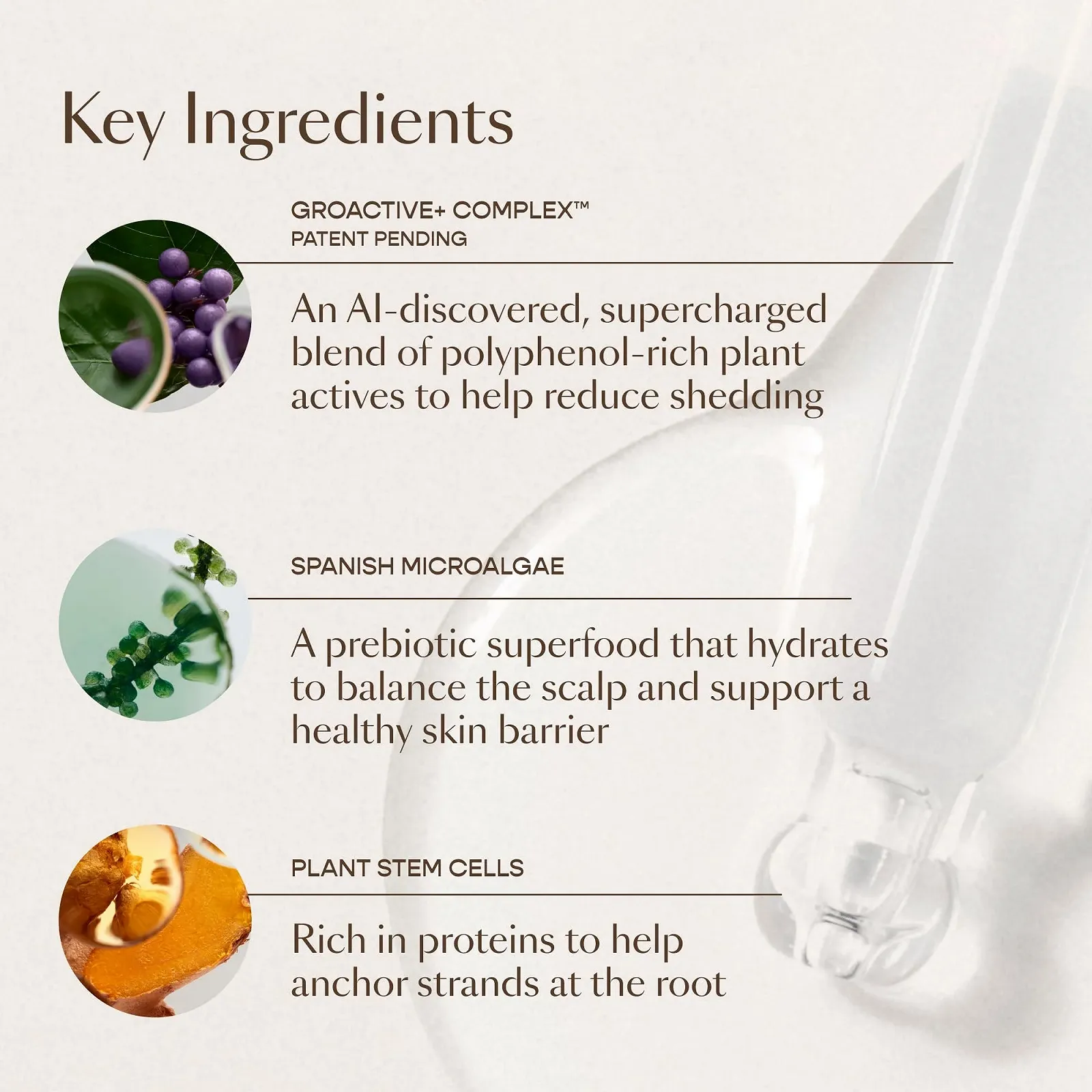 Сироватка VEGAMOUR Gro+ Advanced для волосся | Покращує густоту волосся, зменшує випадіння, фото №5