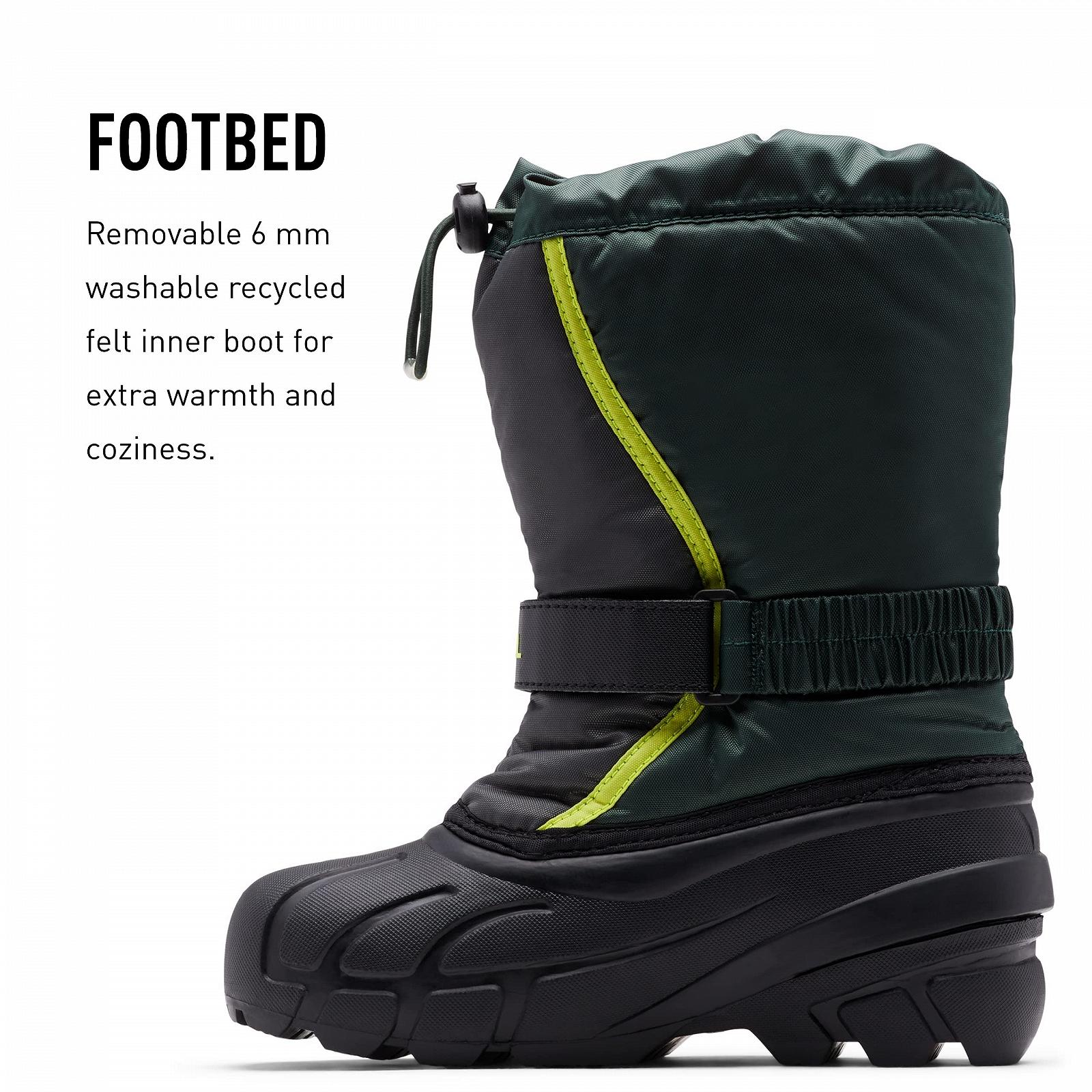 Ботинки Sorel Flurry Unisex детские зимние, фото №4