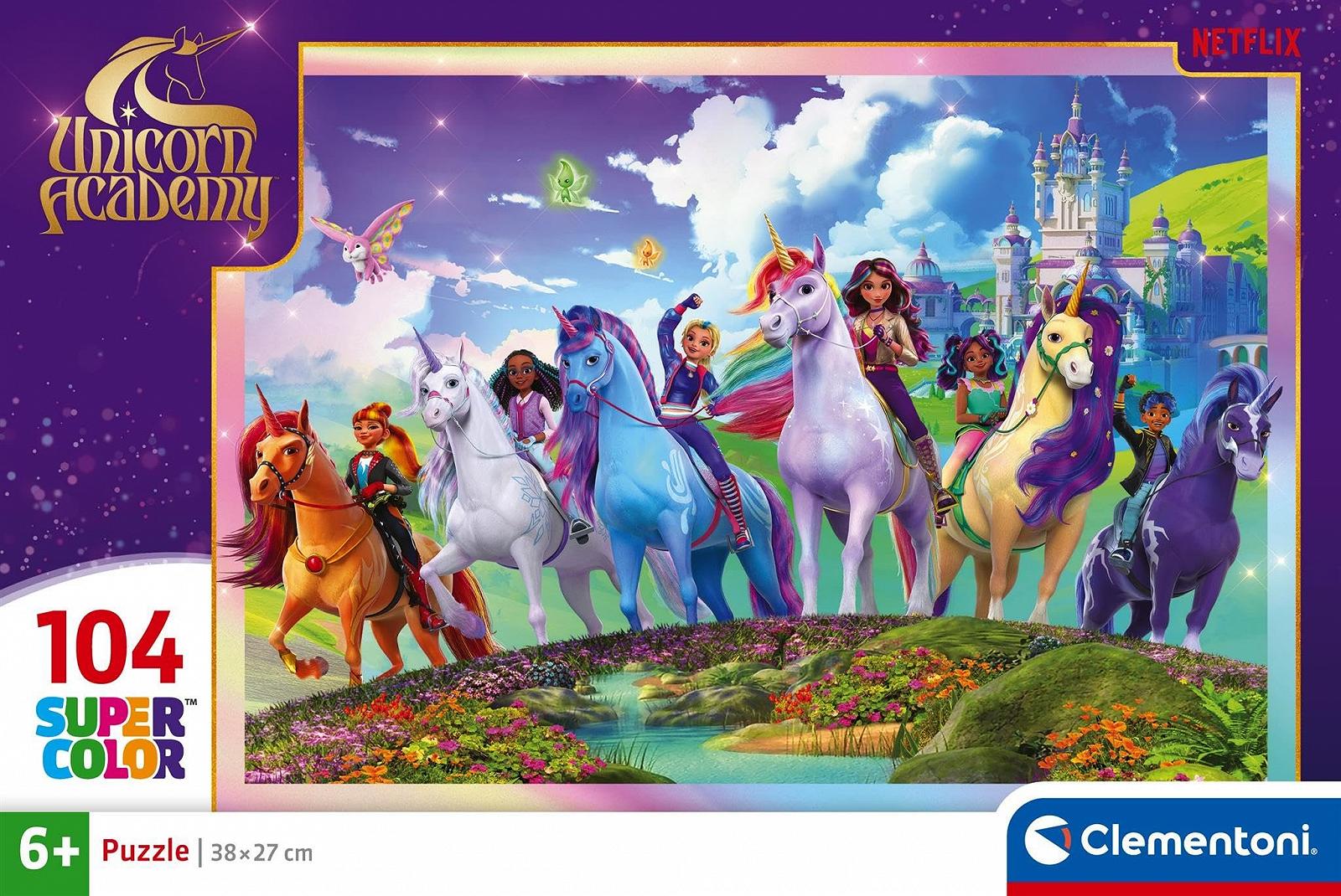Пазл Clementoni Unicorn Academy 1 2025 104 елементи, фото №2