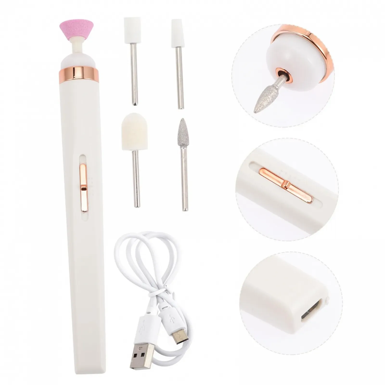 Электрический фрезер для ногтей, профессиональные беспроводные, фото №5 Электрический фрезер для ногтей, профессиональные беспроводные, фото №5