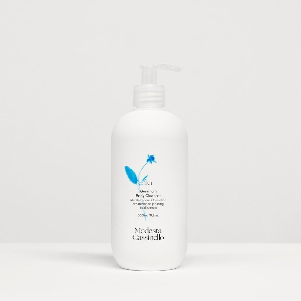 Гель для душу Modesta Cassinello B01 Geranium Зволожувальний 500 мл, фото №2 Гель для душу Modesta Cassinello B01 Geranium Зволожувальний 500 мл, фото №2