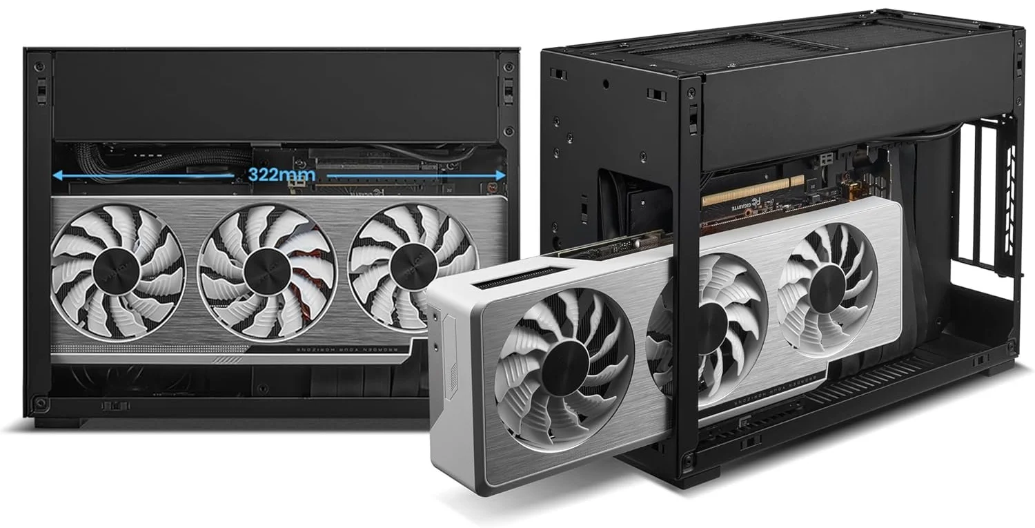 Корпус для ПК Lian Li A4-H2O X4 / без БЖ / Чорний, фото №6