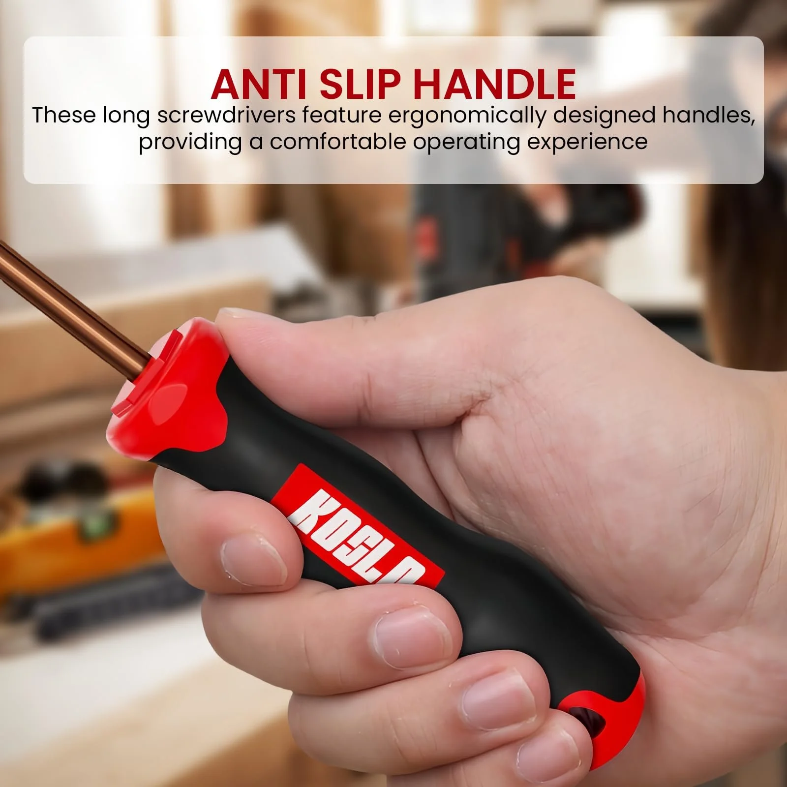 Набір викруток Torx магнітних довгих 300 мм 6 шт. (T10, T15, T20, T25, T27, T30), фото №3