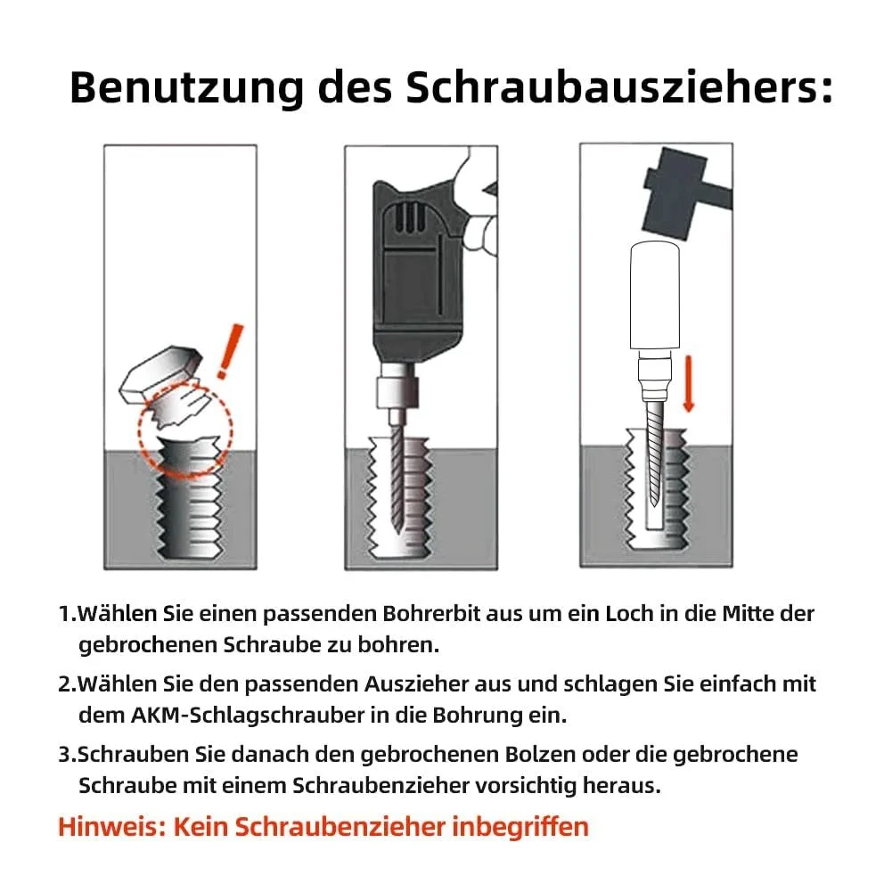 Набір ударних викруток 1/2 дюйма 12 штук S2 Steel, фото №7