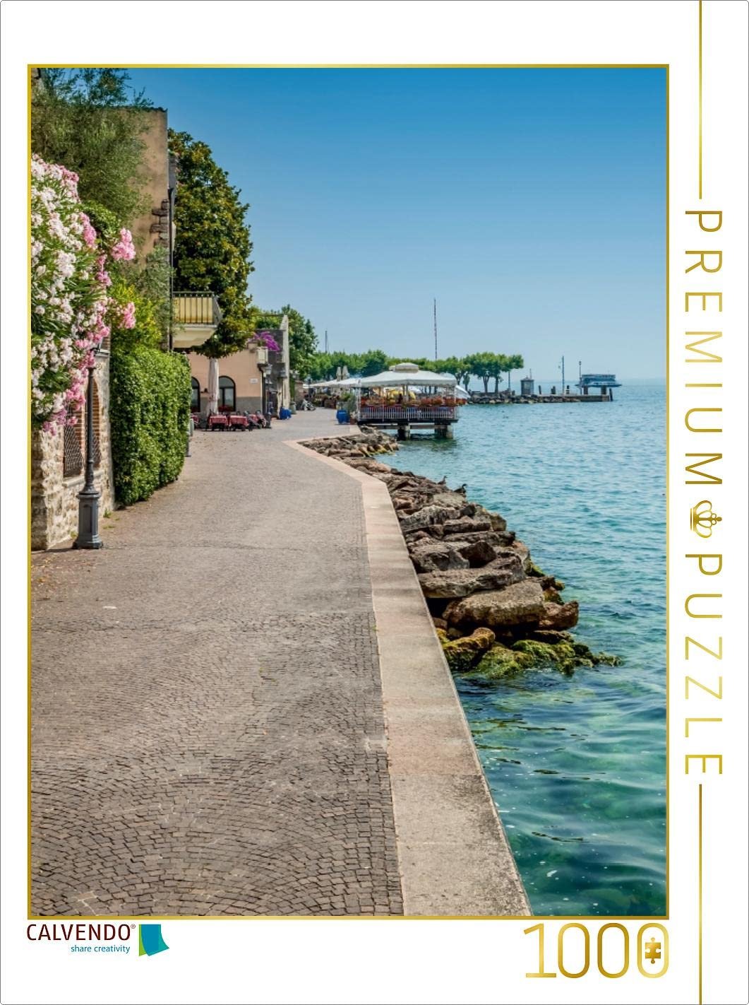 Пазл CALVENDO Torri DEL Benaco Waterfront 1000 деталей 48 x 64 см, фото №1