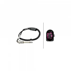 Датчик температури відпрацьованих газів HELLA 6PT 358 181-661 для AUDI VW, правий - Фото 1