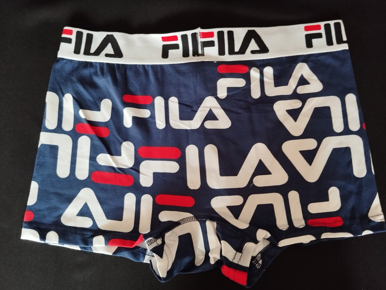 Чоловічі сині труси боксери Fila, фото №2