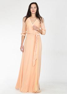 Платье Enna Levoni S Бежевый (ND-3861-3-Beige) - Фото 1