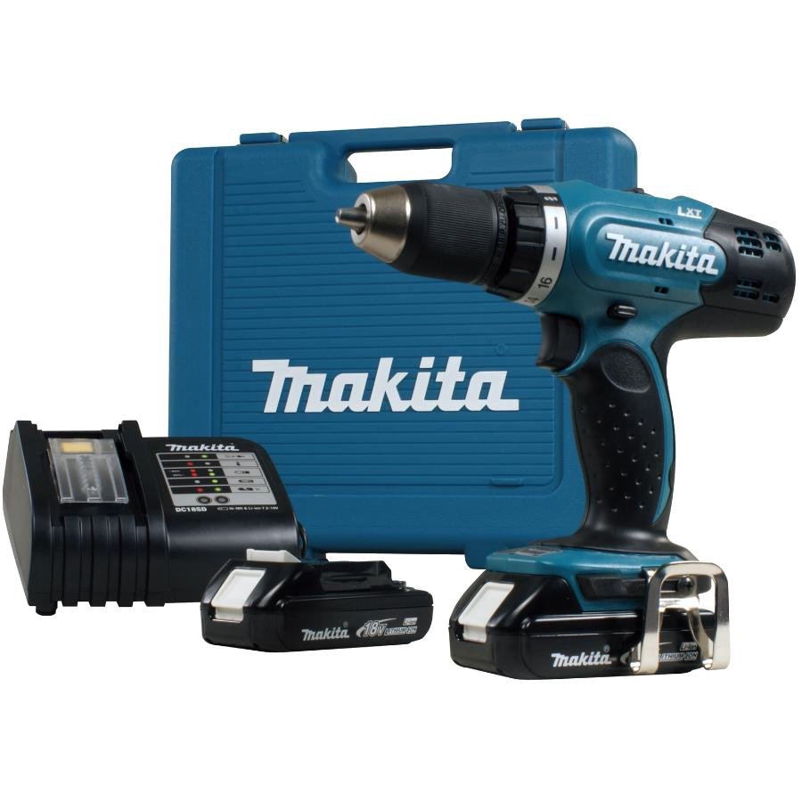 Шуруповерт аккумуляторный Makita DDF453SYE, фото №1 Шуруповерт аккумуляторный Makita DDF453SYE, фото №1