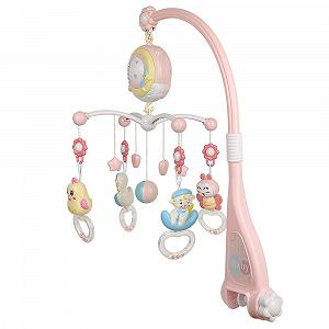 Мобиль Baby Bed для кроватки с музыкой и светом, с пультом управления (розовый) цена на synthetic.ua - Фото 1 Мобиль Baby Bed для кроватки с музыкой и светом, с пультом управления (розовый) synthetic.ua - Фото 1