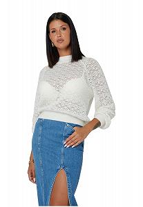 Вовняний пуловер GUESS Kensley W4BR22 Z3HQ0 кремовий, S ціна на synthetic.ua - Фото 1 Вовняний пуловер GUESS Kensley W4BR22 Z3HQ0 кремовий, S synthetic.ua - Фото 1