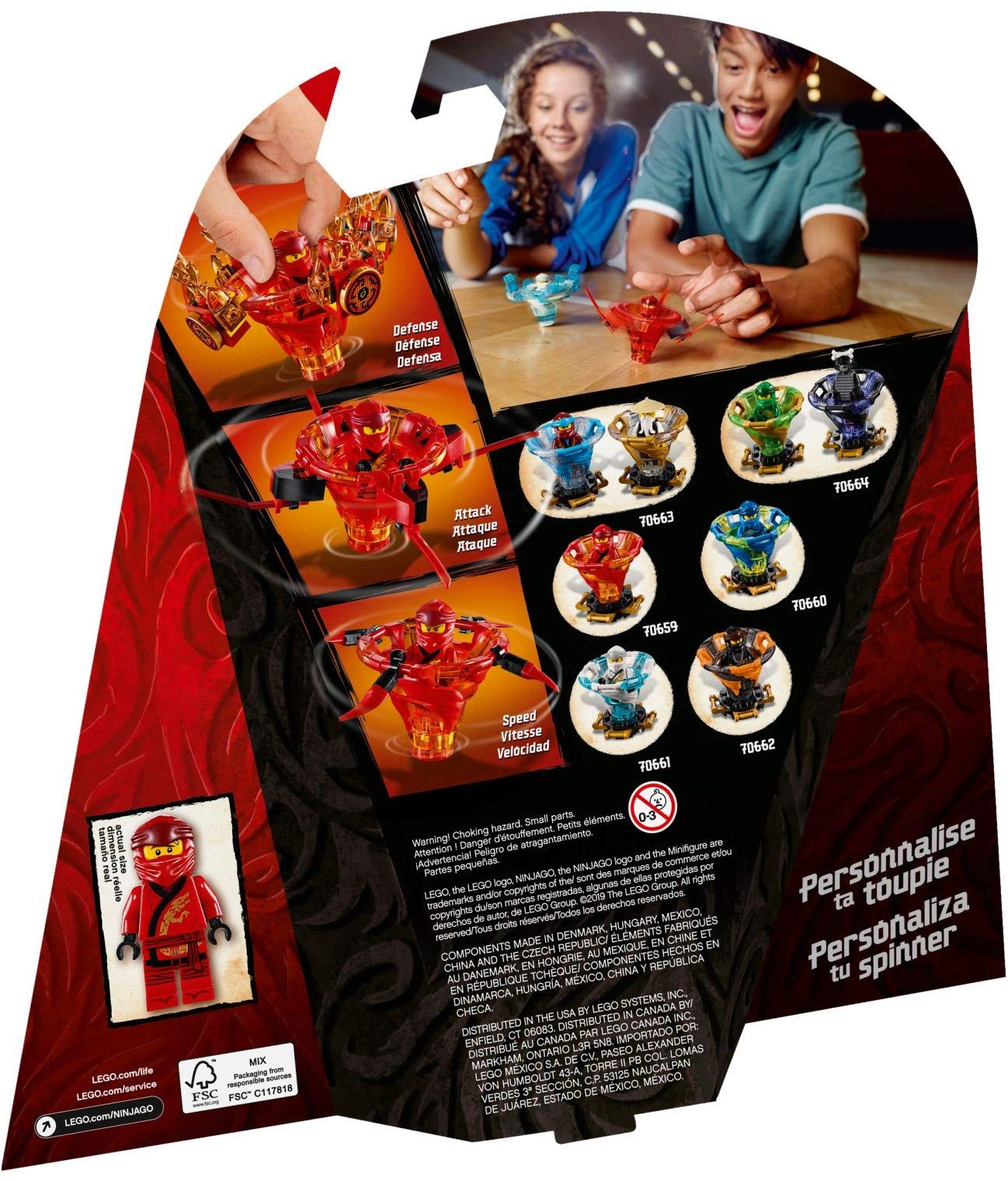 Конструктор Lego Ninjago 70659 Spinjitzu Kai, фото №4