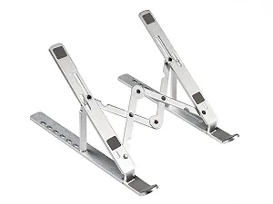 Подставка Охлаждения Conceptronic THANA04S (15.6 дюймов) Ergo Folding Laptop Cooling Stand Алюминий - Фото 1