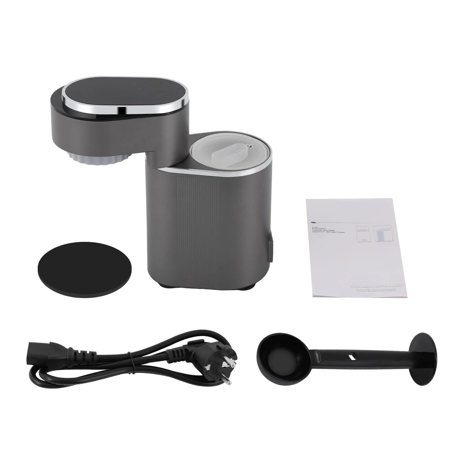 Портативная кофеварка 2 в 1 150 мл 15 бар 600 Вт, фото №6