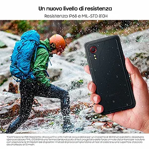 Смартфон Samsung Galaxy Xcover 5 EE 64 GB G525 Dual SIM Black synthetic.ua - Фото 1