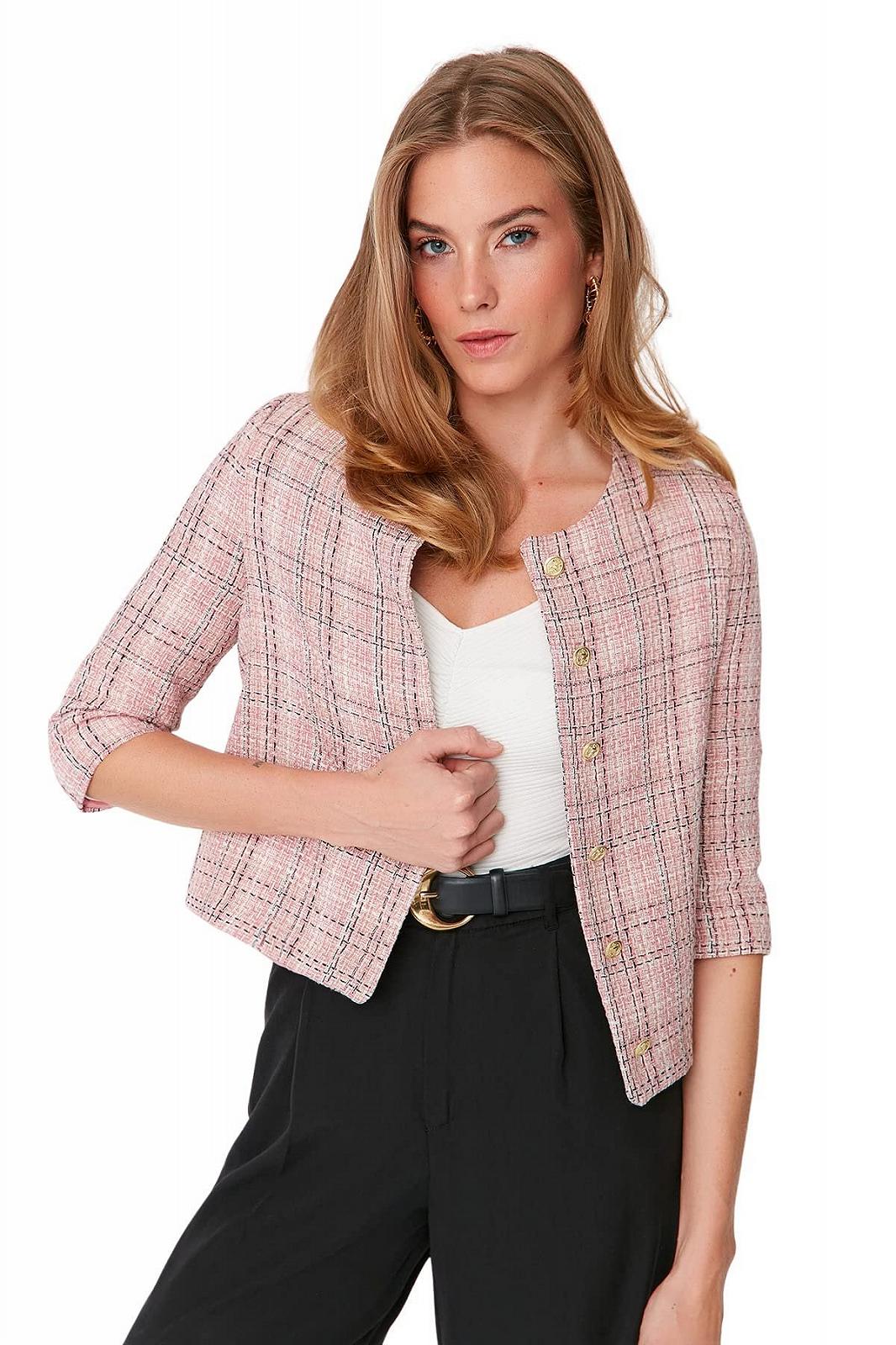 Куртка Trendyol Regular Розовый, фото №1