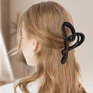 Заколка для волос в форме сердца с коготками Elegant of Love с прочным удержанием, матовая цена на synthetic.ua - Фото 1 Заколка для волос в форме сердца с коготками Elegant of Love с прочным удержанием, матовая synthetic.ua - Фото 1