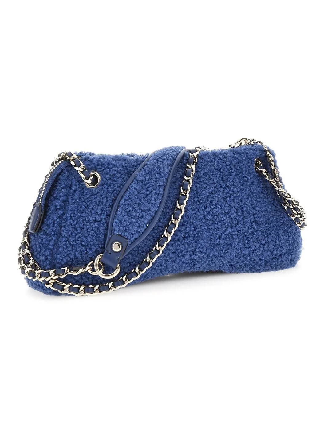 Сумка на плече GUESS Aslia Convertible Top Zip Saphire, фото №4