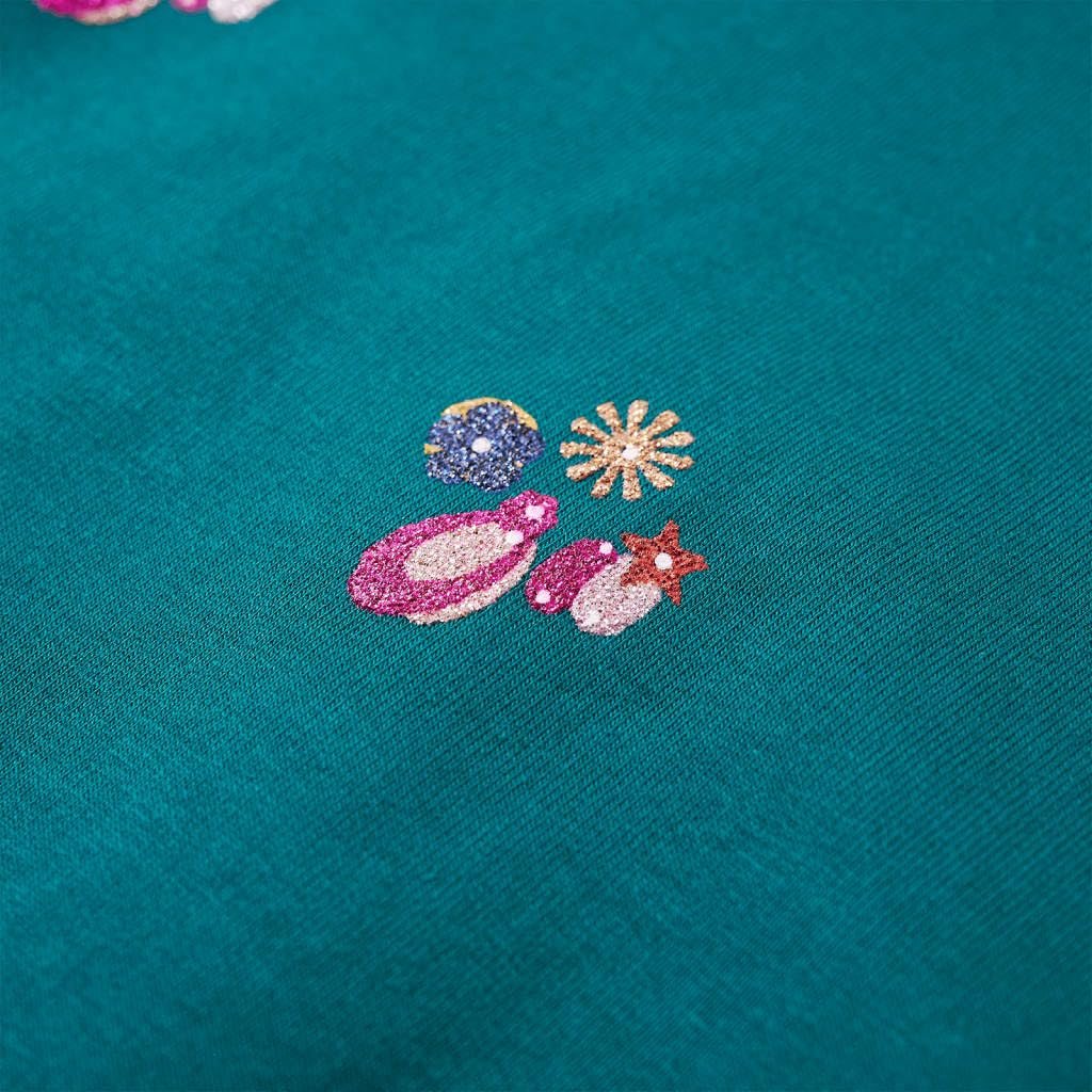 Детский свитшот Зеленый, 140, фото №5