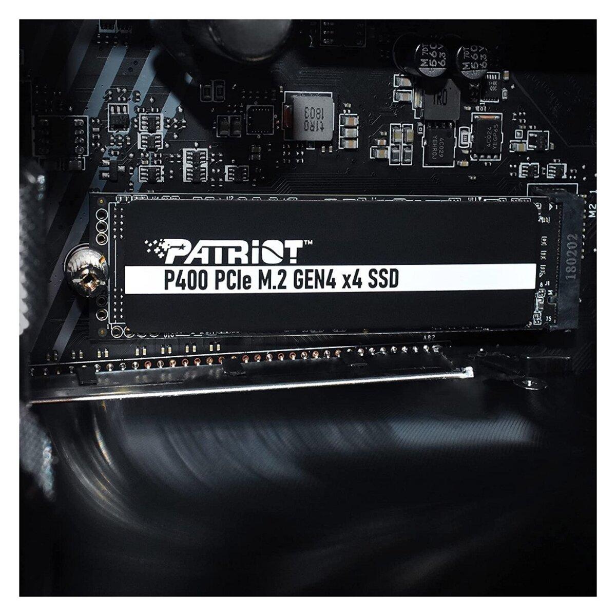 SSD M.2 Patriot P400 Lite 1TB NVMe 1.4 2280 Gen 4x4 2700/3500 3D TLC, фото №6 SSD M.2 Patriot P400 Lite 1TB NVMe 1.4 2280 Gen 4x4 2700/3500 3D TLC, фото №6