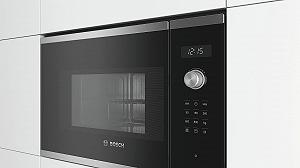 Мікрохвильова піч Bosch Series 6 BEL524MS0 вбудована 20 л 800 Вт Нержавіюча сталь synthetic.ua - Фото 1