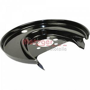 Защитный кожух тормозного диска METZGER 6115055 для VAG задняя ось слева synthetic.ua - Фото 1