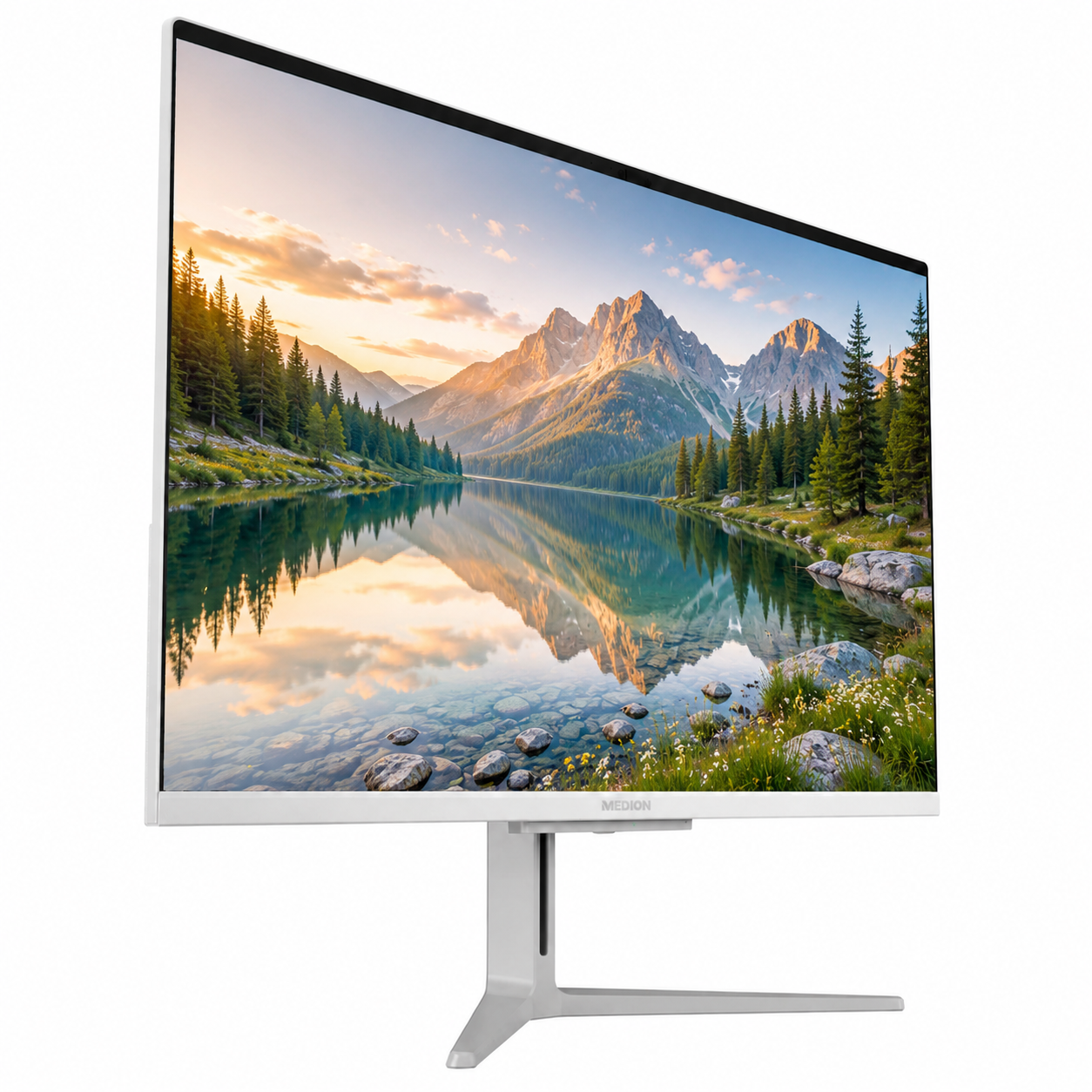 Моноблок 27" Medion (Lenovo Group) Akoya E27301 | AMD Ryzen 5 3500U | IPS (1920x1080) FullHD | RAM 8 ГБ | SSD 256 ГБ | AMD Radeon Vega 8 Graphics | Wi-Fi 5 | Bluetooth 5.0 | Тонкий корпус | Win11 (5222), фото №2 Моноблок 27" Medion (Lenovo Group) Akoya E27301 | AMD Ryzen 5 3500U | IPS (1920x1080) FullHD | RAM 8 ГБ | SSD 256 ГБ | AMD Radeon Vega 8 Graphics | Wi-Fi 5 | Bluetooth 5.0 | Тонкий корпус | Win11 (5222), фото №2
