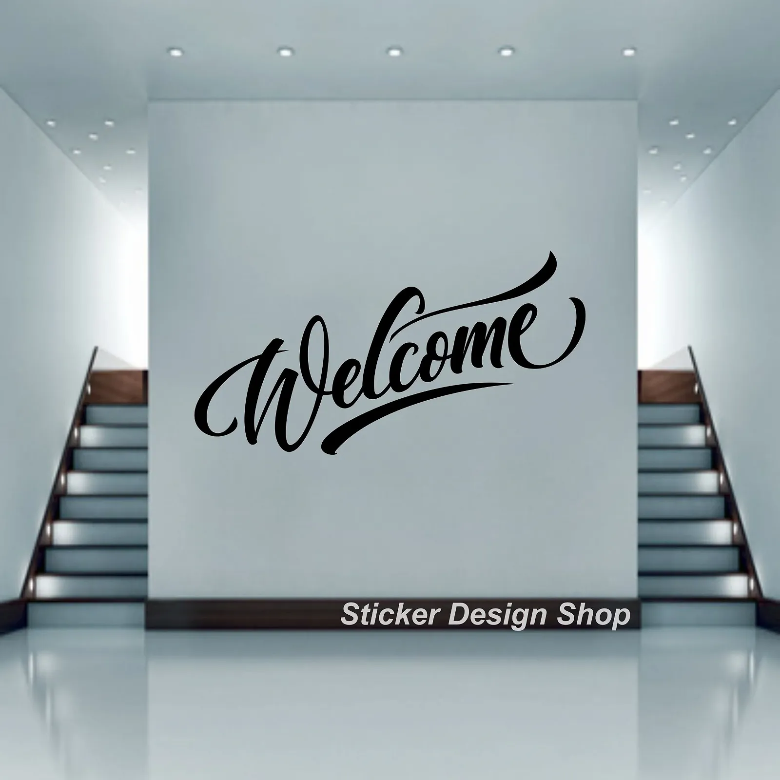 Наклейка на стену Welcome 45 x 16 см, фото №2