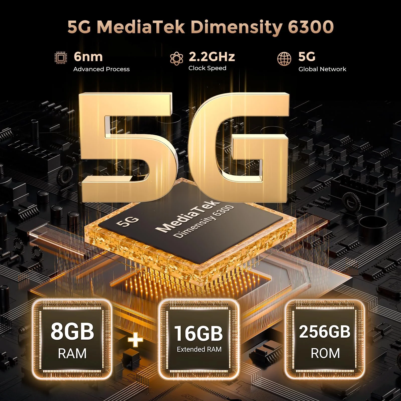 Смартфон FOSSiBOT F112 Pro 5G 24GB 256GB Green, фото №4