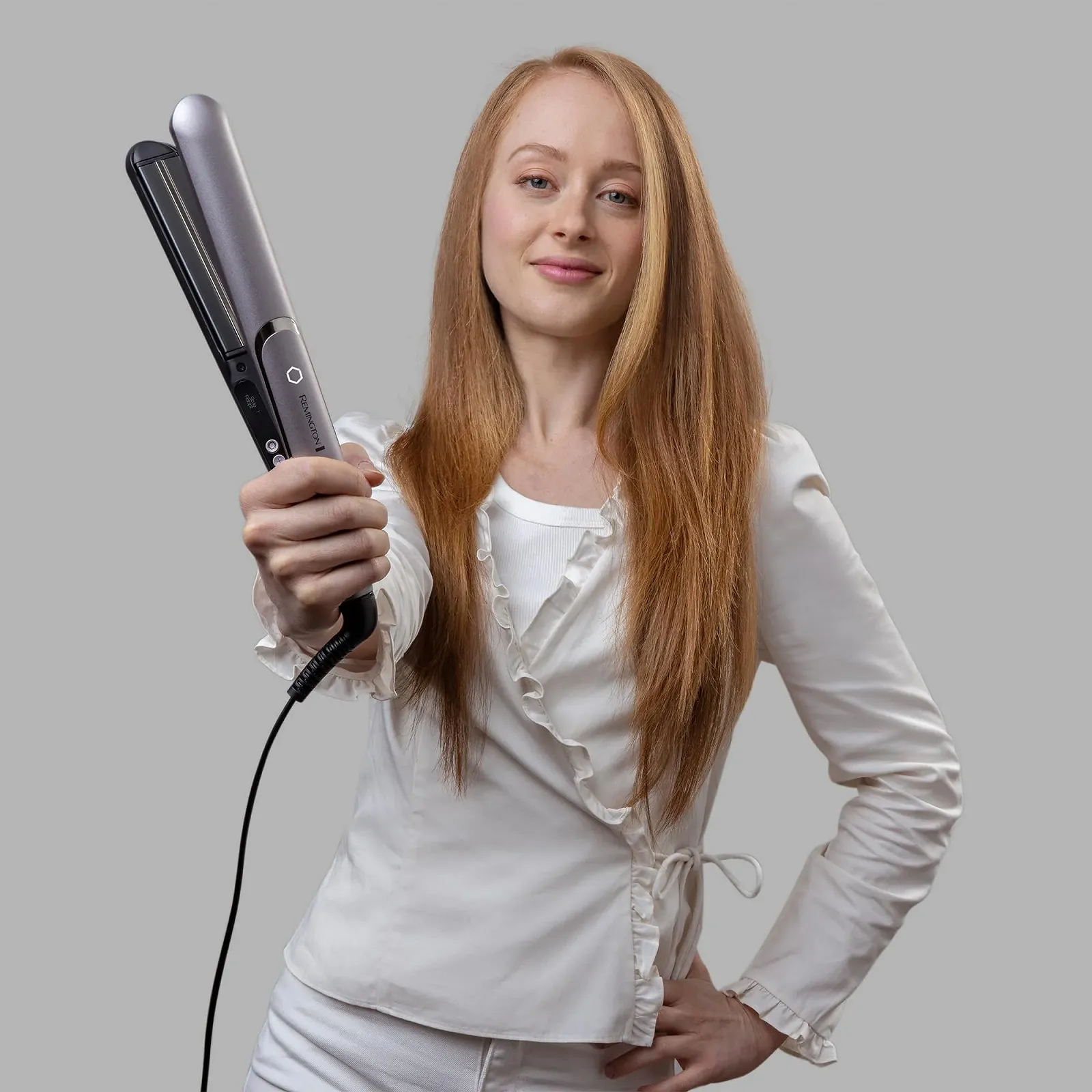 Выпрямитель Remington PROluxe You S9880 110 мм алмазное керамическое покрытие 150-230°, фото №4 Выпрямитель Remington PROluxe You S9880 110 мм алмазное керамическое покрытие 150-230°, фото №4