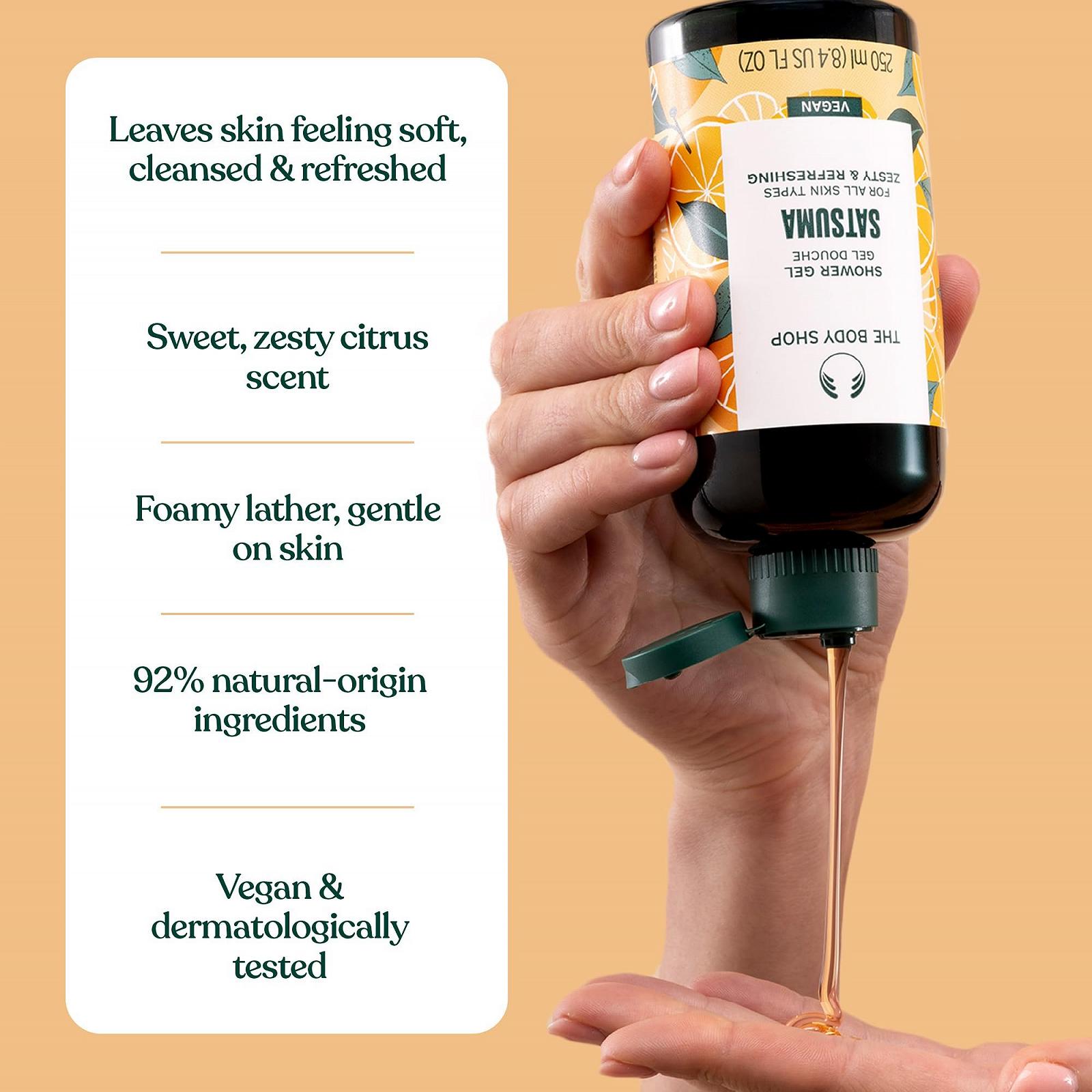 Гель для душу The Body Shop Satsuma 750 мл, фото №8