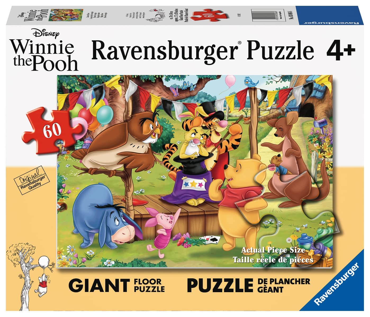 Підлоговий пазл Ravensburger Winnie the Pooh 03086 60 елементів 70 x 50 см, фото №2