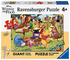 Напольный пазл Ravensburger Winnie the Pooh 03086 60 элементов 70 x 50 см synthetic.ua - Фото 1