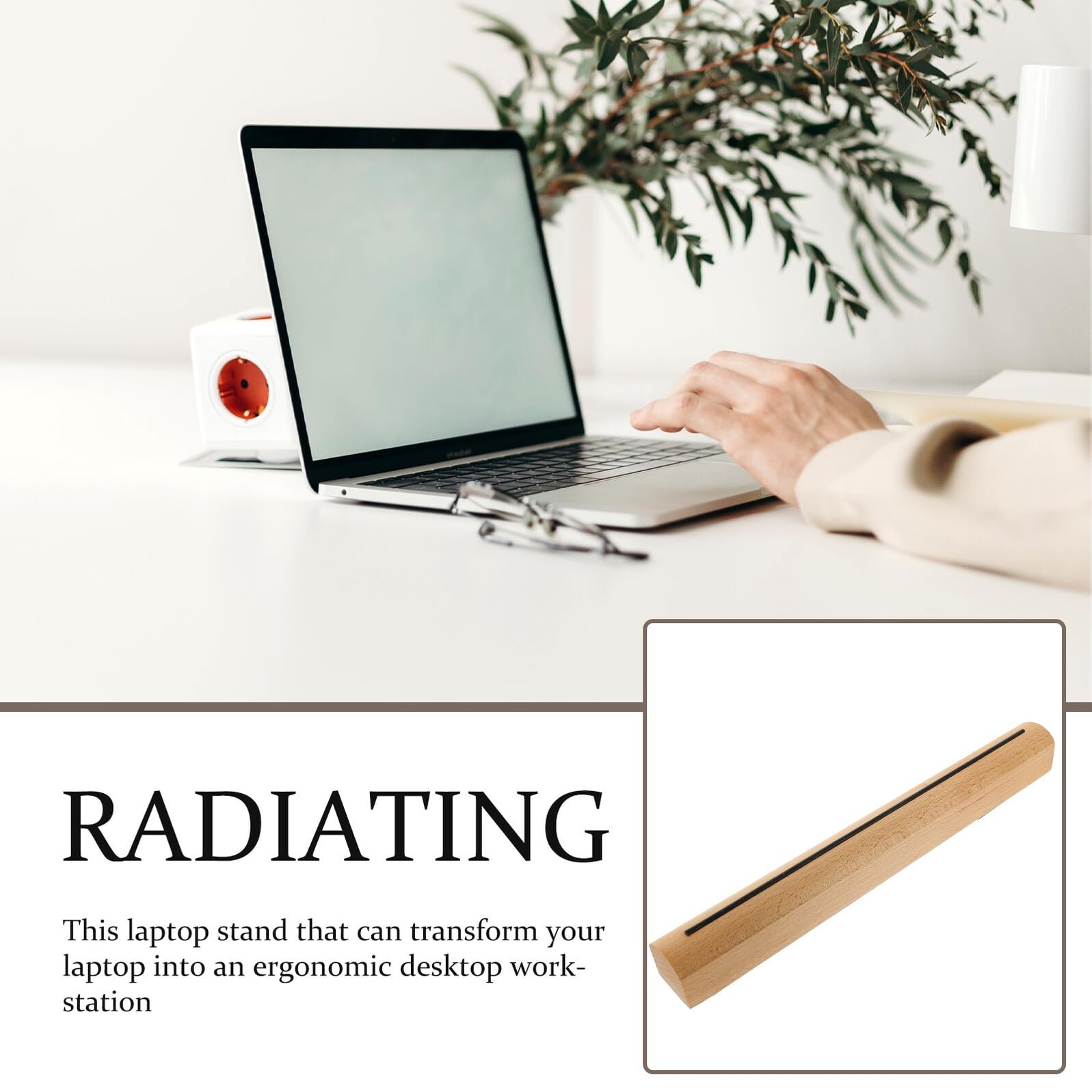 Деревянная Подставка для Ноутбука из Бука Портативная Прочная Подставка-Держатель для Ноутбука и Планшета для Стола Складная Многофункциональная Подставка для Ноутбука для Офиса Дома Путешествий, фото №5 Деревянная Подставка для Ноутбука из Бука Портативная Прочная Подставка-Держатель для Ноутбука и Планшета для Стола Складная Многофункциональная Подставка для Ноутбука для Офиса Дома Путешествий, фото №5