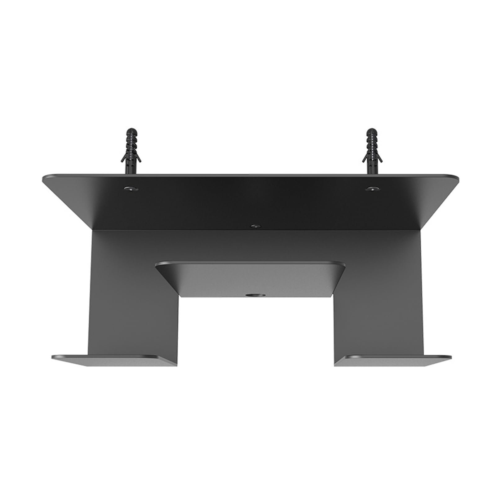 Настінний тримач Металевий 2-ярусна полиця для ноутбуків і планшетів до 4 см Чорний, фото №4 Настінний тримач Металевий 2-ярусна полиця для ноутбуків і планшетів до 4 см Чорний, фото №4