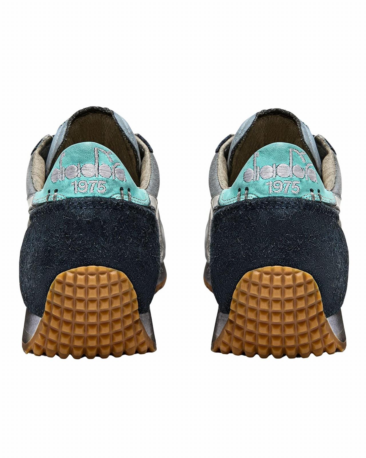 Кросівки Diadora Heritage Equipe Dirty SW Evo Чоловічі Білі Полотно, фото №4