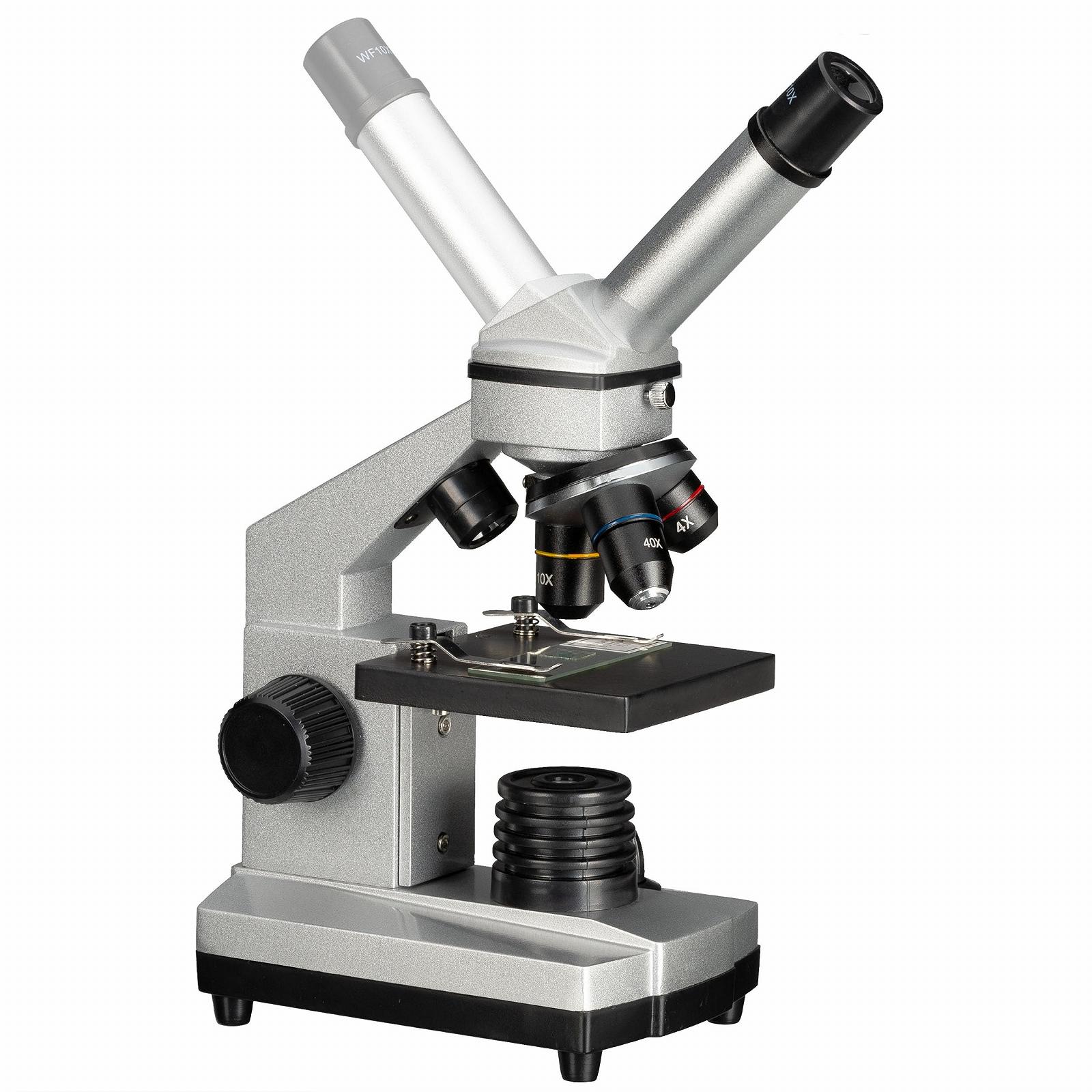 Микроскоп Bresser Junior Biolux DE 40x-1024x с USB камерой и аксессуарами, фото №3