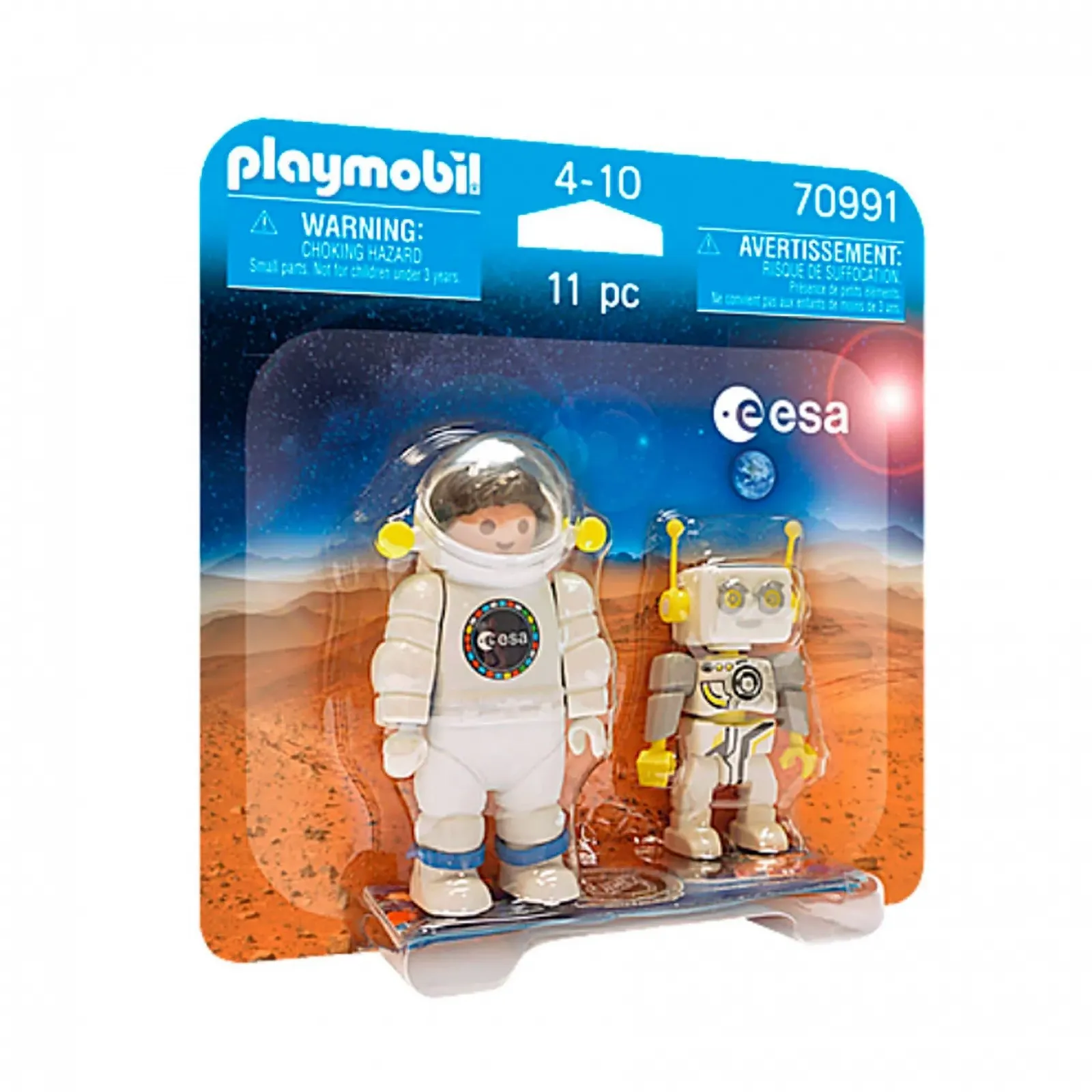 Набор фигурок PLAYMOBIL Space 70991 DuoPack Астронавт ESA и Роберт, фото №1