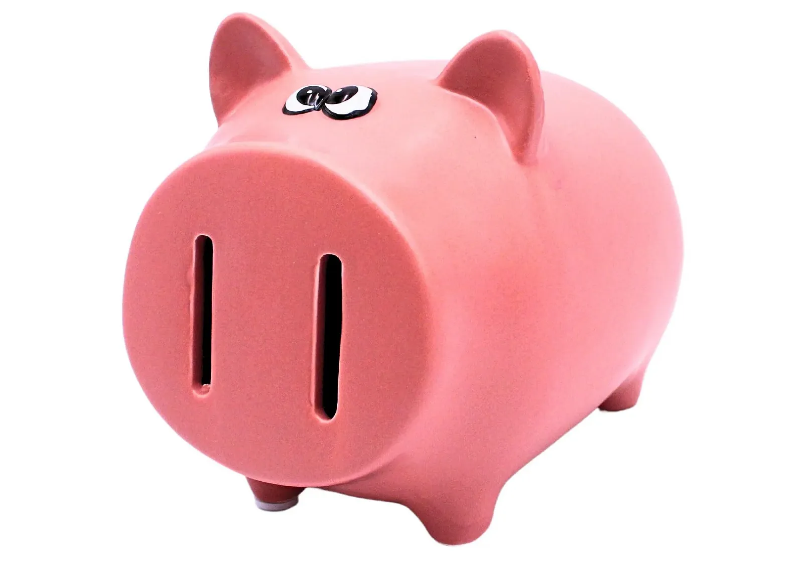 Скарбничка керамічна рожева 13 x 15 x 12 см, фото №1