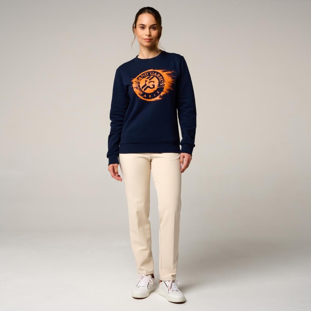 Пуловер ROLAND-GARROS женский с логотипом, фото №4