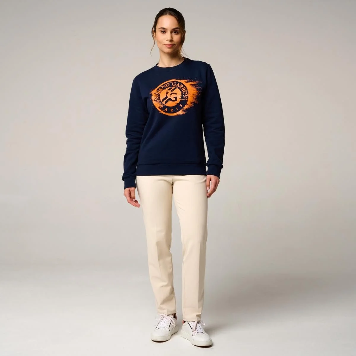 Пуловер ROLAND-GARROS жіночий з логотипом, фото №4